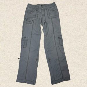Sonoma grey faded grunge cargo pants